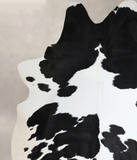 Black and White Cowhide Rug #A45094