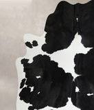 Black and White Cowhide Rug #A45103