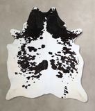 Black and White Cowhide Rug #A45107