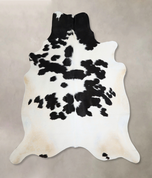 Black and White Cowhide Rug #A45109