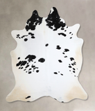 Black and White Cowhide Rug #A45111