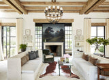 Brown and White Cowhide Rug #A45296