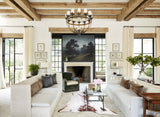 Salt and Pepper Brown Cowhide Rug #A45568