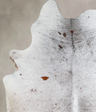 Salt and Pepper Brown Cowhide Rug #A45602