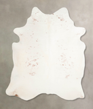 Brown and White Regular Cowhide Rug #A45691