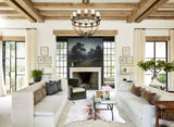 Salt and Pepper Brown Cowhide Rug #A45773