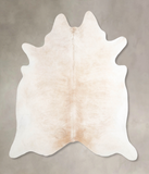 Ivory with Beige Cowhide Rug #A45907