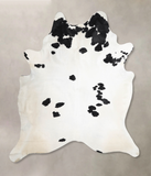 Black and White Cowhide Rug #A46018
