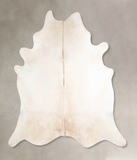 Ivory with Beige Cowhide Rug #A46023