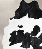 Black and White Cowhide Rug #A46156