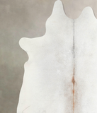 Grey with Beige Cowhide Rug #A46178