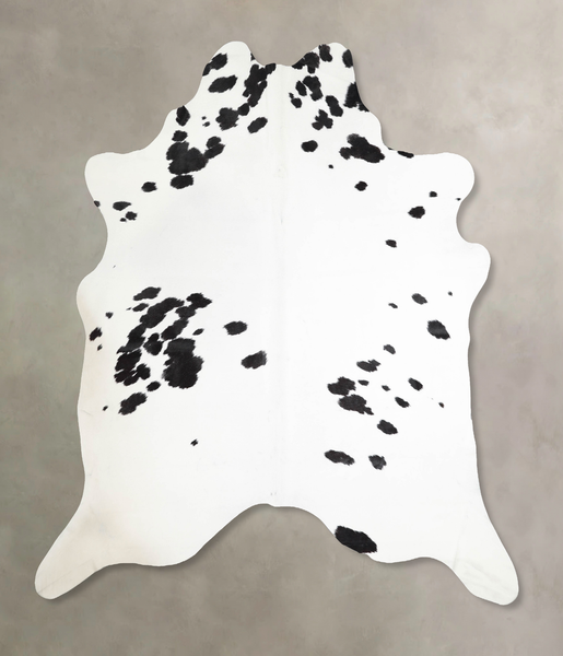 Black and White Cowhide Rug #A46229