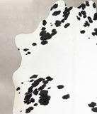 Black and White Cowhide Rug #A46229