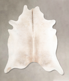 Ivory with Beige Cowhide Rug #A46390
