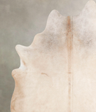 Ivory with Beige Cowhide Rug #A46607