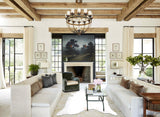 Ivory with Beige Cowhide Rug #A46682