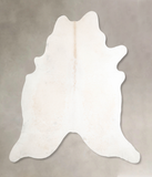 Beige and White Cowhide Rug #A46714