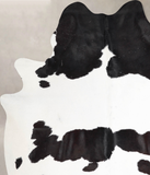 Black and White Cowhide Rug #A46724