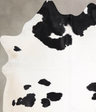 Black and White Cowhide Rug #A46873