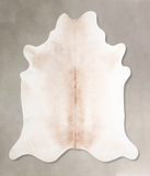 Ivory with Beige Cowhide Rug #A46983