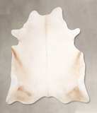 Ivory with Beige Cowhide Rug #A47124