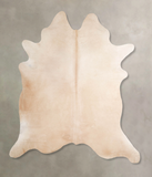Beige Cowhide Rug #A47234