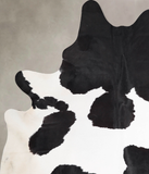 Black and White Cowhide Rug #A47272