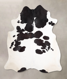 Black and White Cowhide Rug #A47901