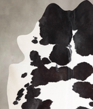 Black and White Cowhide Rug #A47901