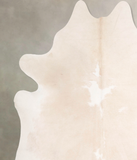 Beige and White Cowhide Rug #A47940