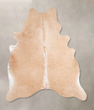 Beige Cowhide Rug #A47951