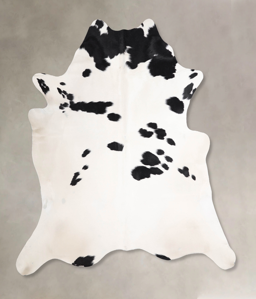 Black and White Cowhide Rug #A48048