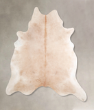 Beige Cowhide Rug #A48117