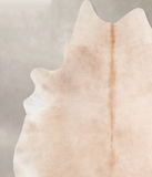 Beige Cowhide Rug #A48117