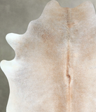 Grey with Beige Cowhide Rug #A48202
