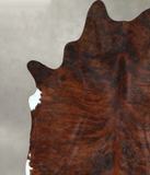 Dark Brindle Cowhide Rug #A48224