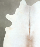 Grey with Beige Cowhide Rug #A48245