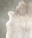 Grey with Beige Cowhide Rug #A48268