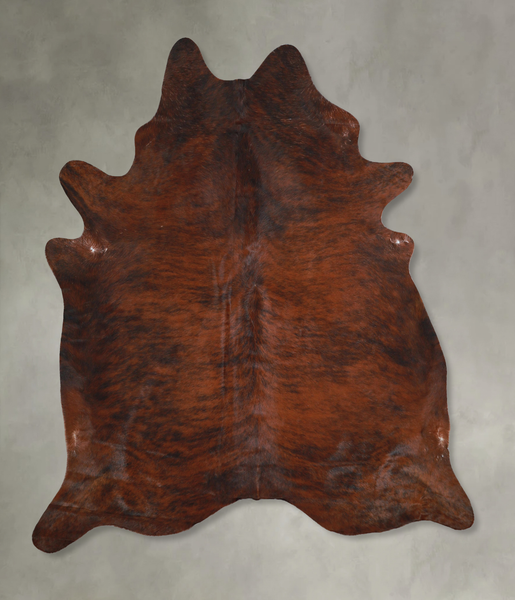 Dark Brindle Cowhide Rug #A48359
