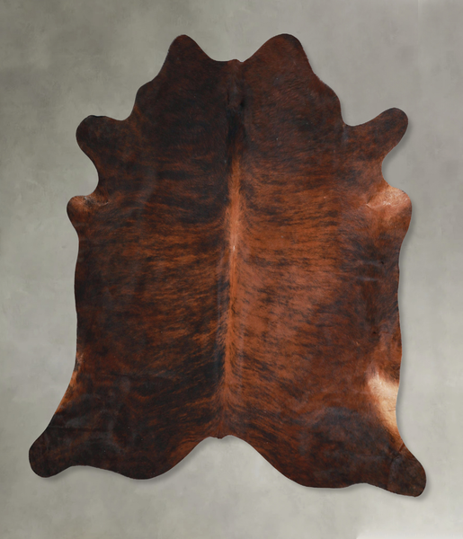 Dark Brindle Cowhide Rug #A48363