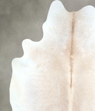 Grey with Beige Cowhide Rug #A48364
