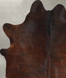 Dark Brindle Cowhide Rug #A48454