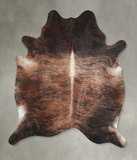 Dark Brindle Cowhide Rug #A48474