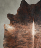 Dark Brindle Cowhide Rug #A48474