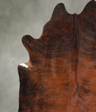 Dark Brindle Cowhide Rug #A48487