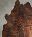 Dark Brindle Cowhide Rug #A48488