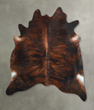 Dark Brindle Cowhide Rug #A48489