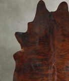 Dark Brindle Cowhide Rug #A48490