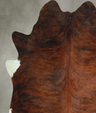 Dark Brindle Cowhide Rug #A48576
