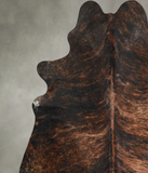 Dark Brindle Cowhide Rug #A48582